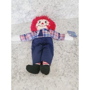 Raggedy Andy Doll 2000 Applause‎ 80th Birthday Johnny Gruelle 17" NWT